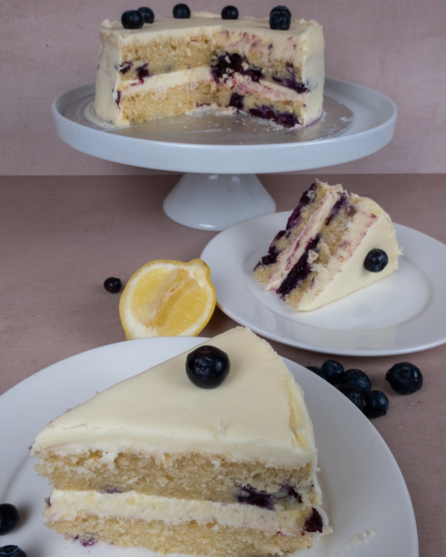 Full Cake - Lemon &amp; Blueberry image
