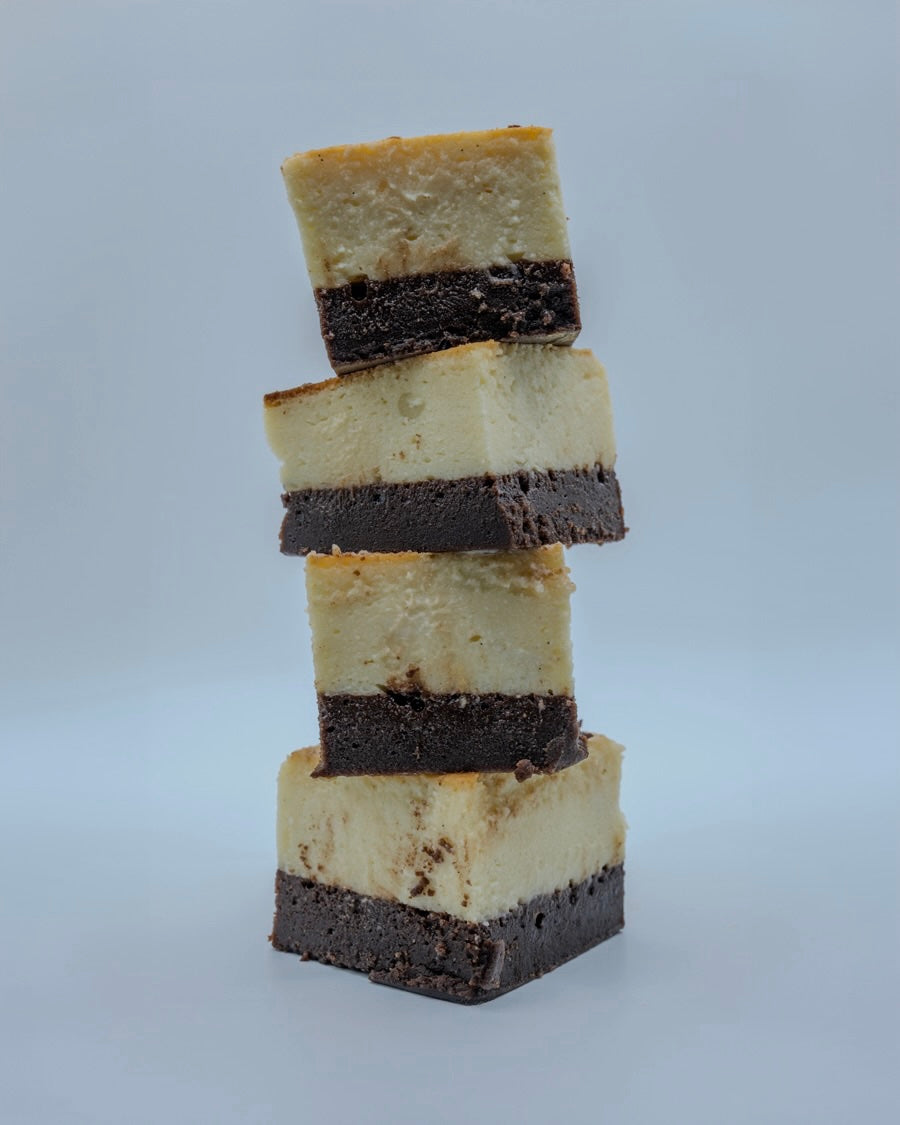 Large Tray Of Brownies Or Blondies - Cheesecake Brownies image
